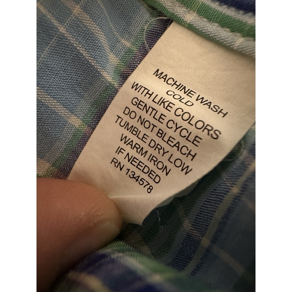 Vineyard Vines Slim Fit Tucker Shirt Long Sleeve Button Down Shirt Men's Small - Picture 11 of 13